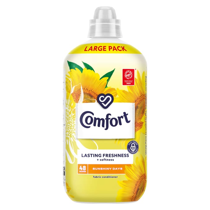 Comfort Fabric Conditioner Sunshiny Days 48 Washes image