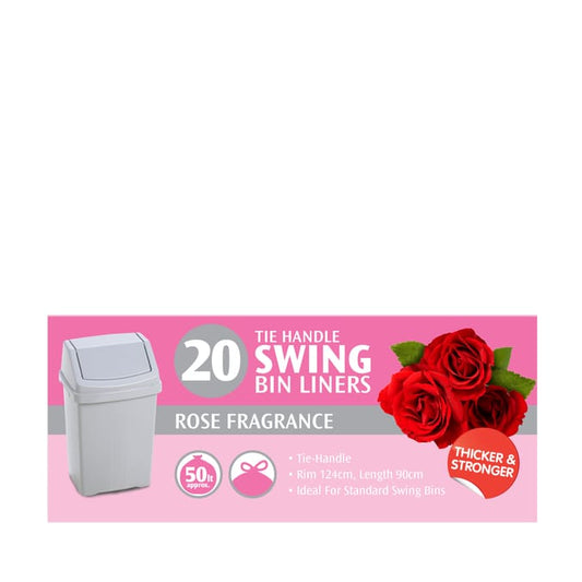 20 Tie Handle Swing Scented Bin Liners image