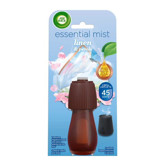 Air Wick Essential Mist Single 20ml -  Linen & Petals image