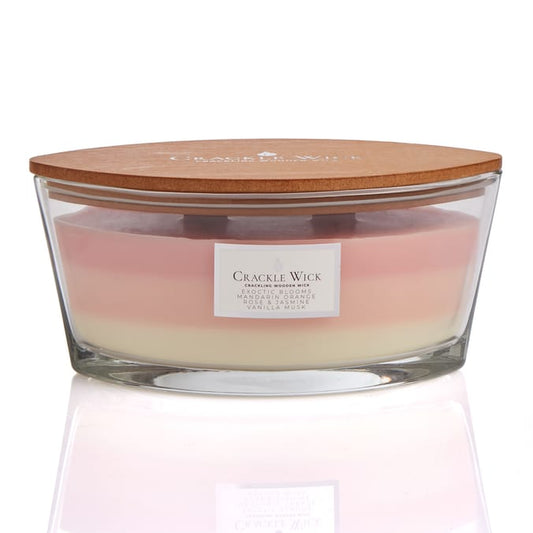Crackle Wick Crackling Wooden Wick Candle 606g - Exotic Blooms image